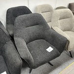 2x Fauteuil Joey Antraciet